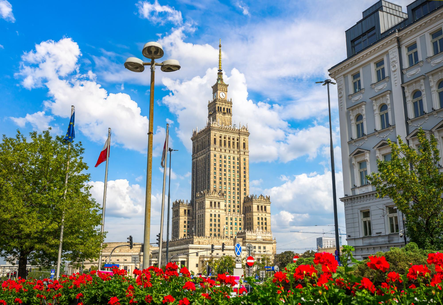 Zdjęcie Pałacu Kultury w Warszawie