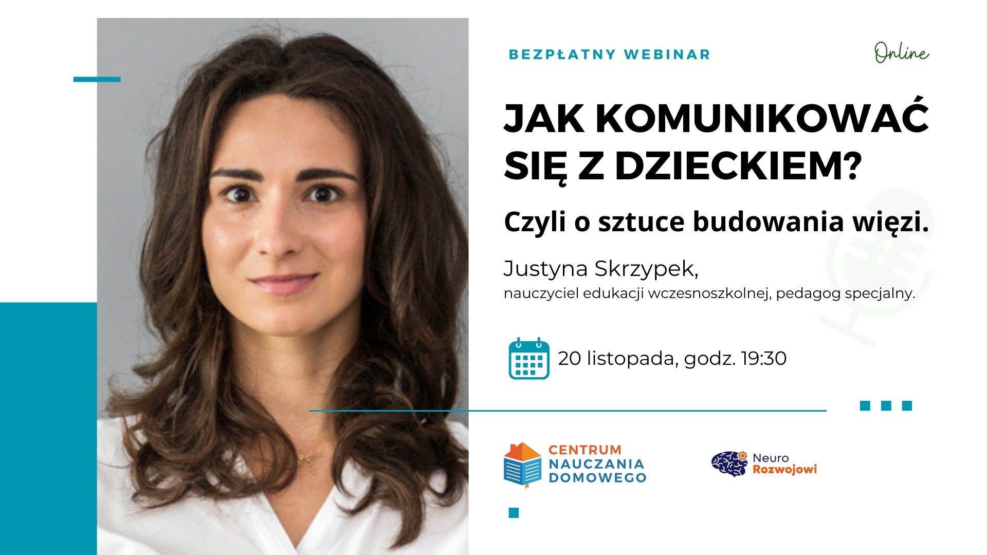 Webinar Justyna Skrzypek i Lucky Mind